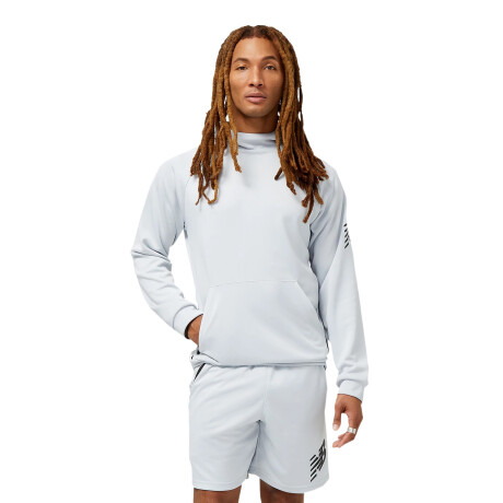 Canguro de Hombre New Balance Tenacity Football Training Gris