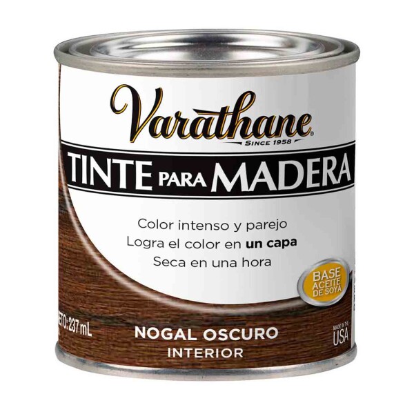 Tinte para Madera 237ml Varathane Nogal Oscuro