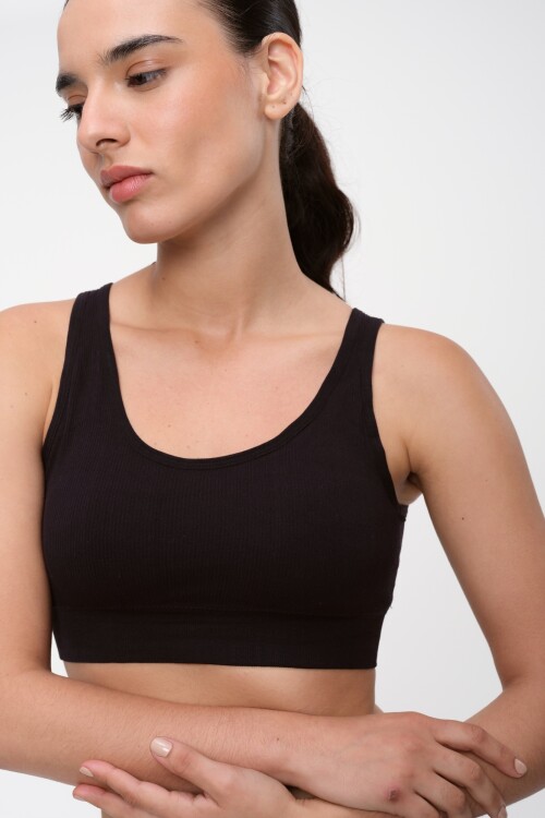 Bralette Poppy Negro