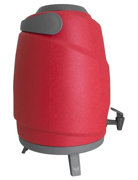 Termo botellón Soprano Aspen 12 litros con dispensador Rojo