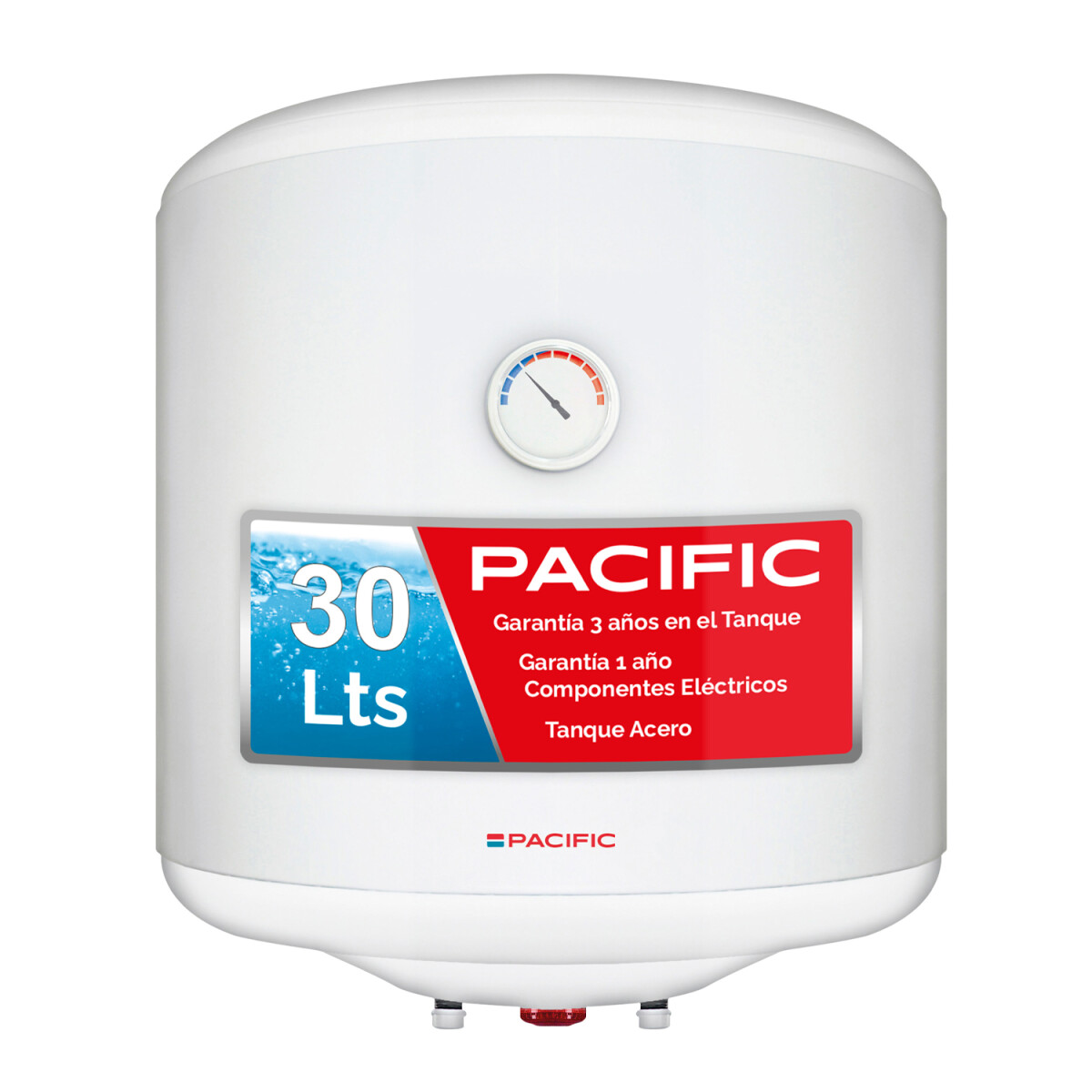 Termotanque Eléctrico 30 L Pacific Vm-30 N4 - TERMOTANQUE PACIFIC 30L B VM-30 N4 