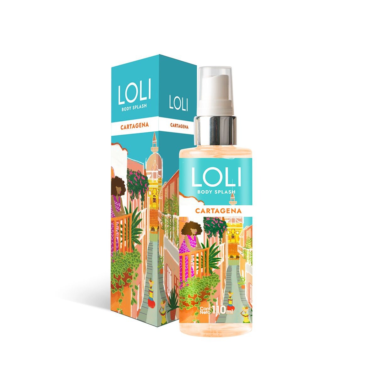 LOLI BODY SPLASH CARTAGENA CJ X 110 ML. 