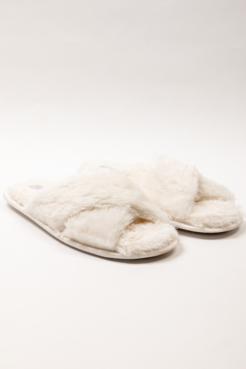 PANTUFLA SARITA Blanco