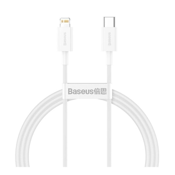 Cable Baseus USB-C / Lightning 1M 20W CATLYS-A01/2 Cable Baseus USB-C / Lightning 1M 20W CATLYS-A01/2