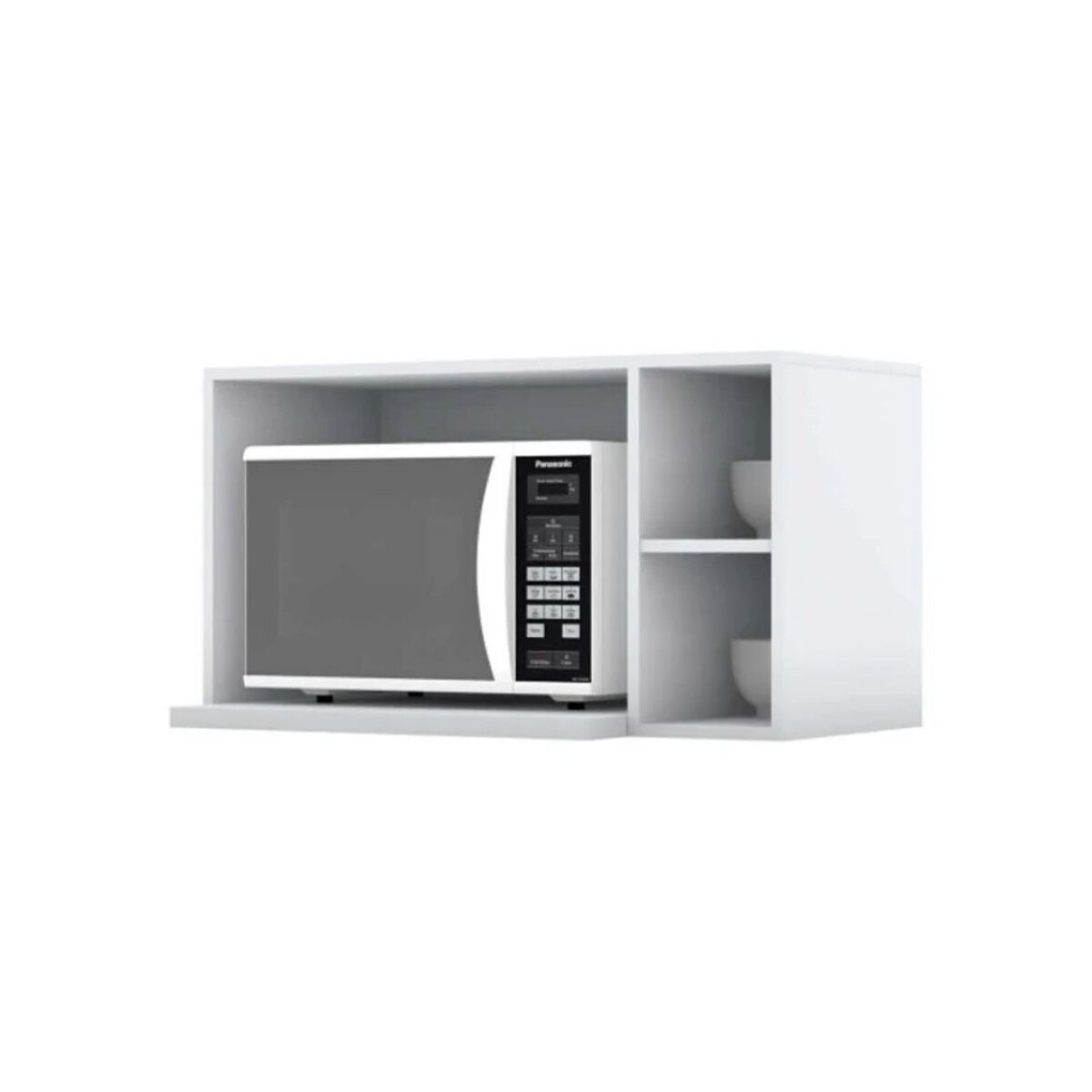 Aereo Americano 80 CM MDF Blanco 