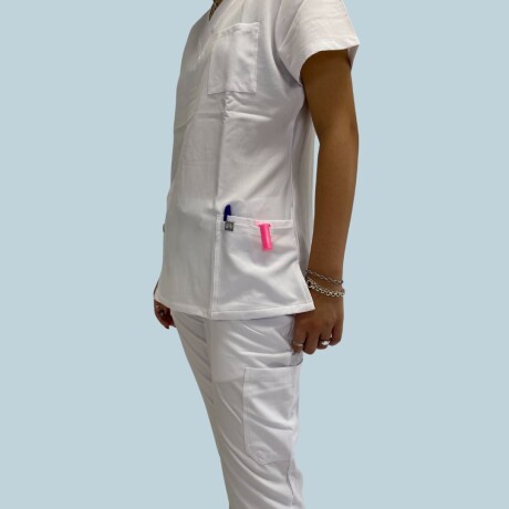 Set Médico Elastizado dama ARGON Blanco