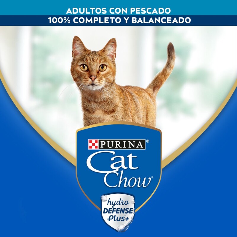 CAT CHOW EN SALSA ADULTOS PESCADO 85 GRS