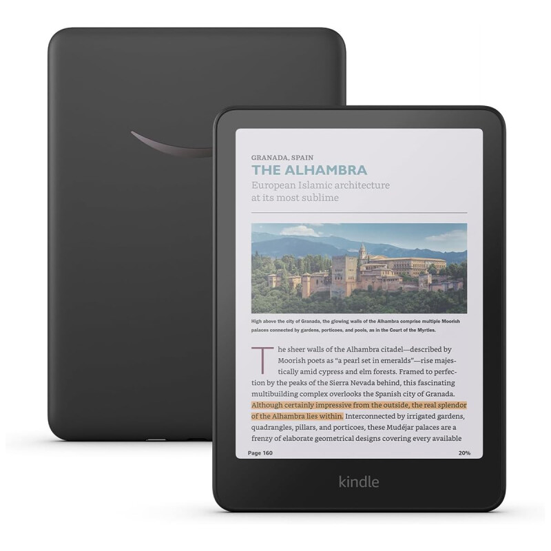 Lector digital Amazon Kindle Colorsoft Signature 16GB Negro Lector digital Amazon Kindle Colorsoft Signature 16GB Negro