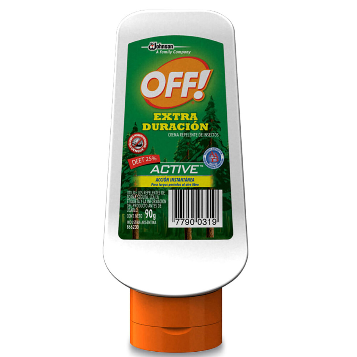 Repelente Off Extra Duración en Crema 90 g – Protección Prolongada para la Piel 