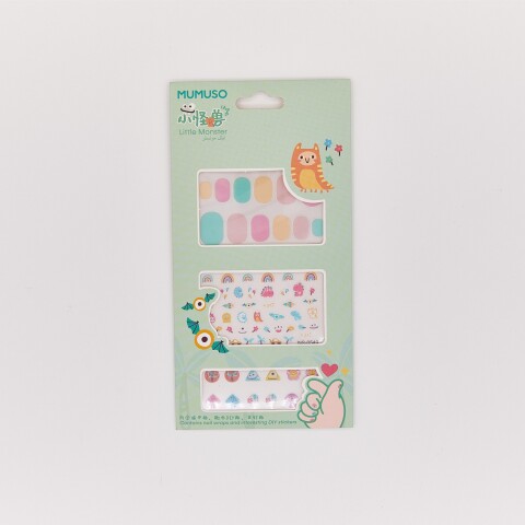 SET DE PEGATINAS UÑAS PARA NIÑOS (MONSTRUO) SET DE PEGATINAS UÑAS PARA NIÑOS (MONSTRUO)