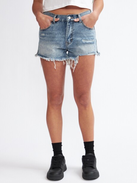 SHORT SAMANTA AZUL CLARO