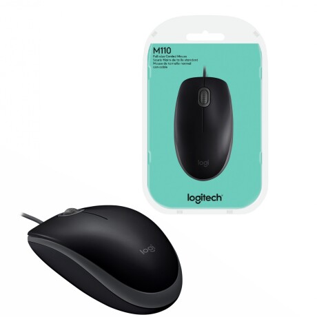 Mouse óPtico Logitech M110 Silent Negro 001