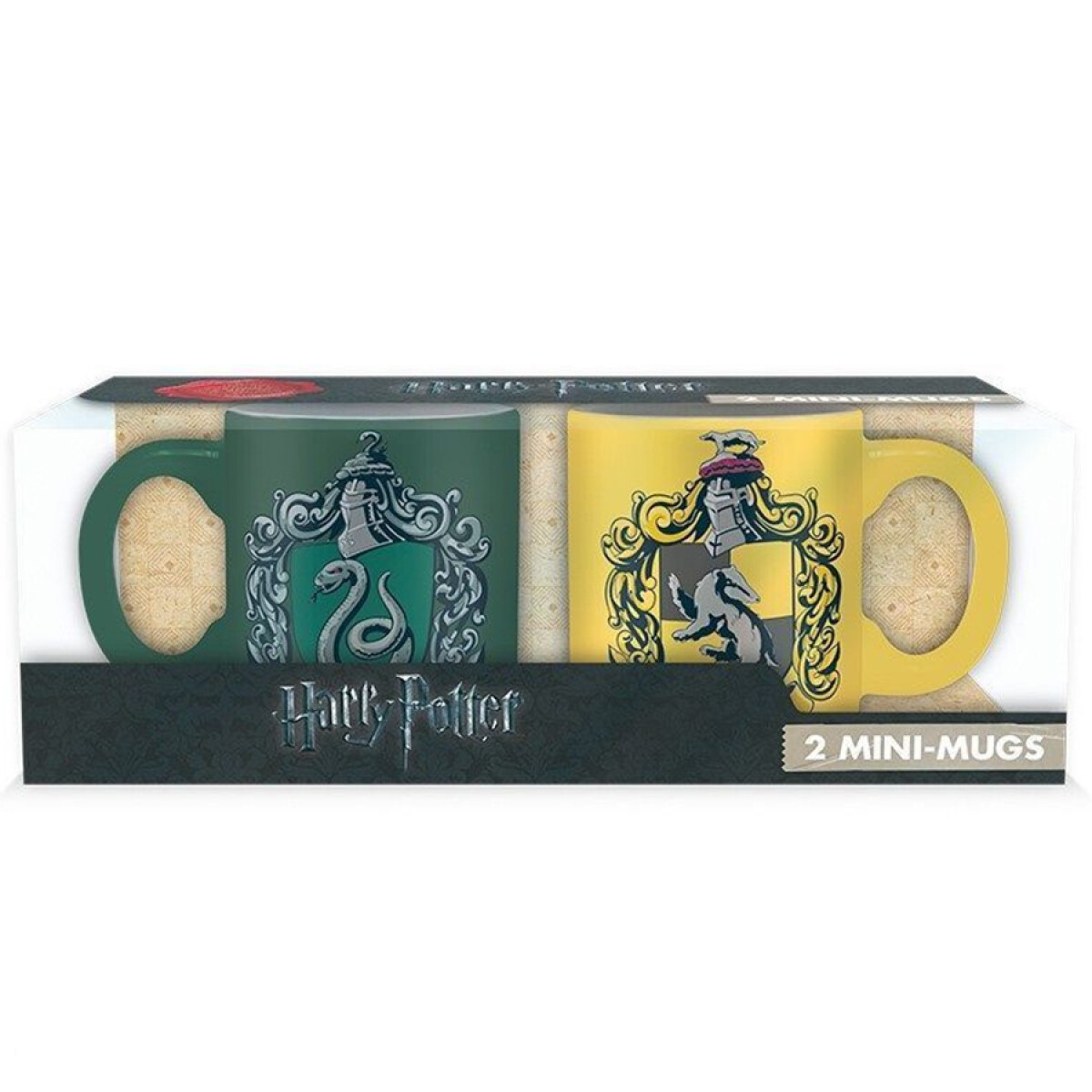 Pack de Tazas · Harry Potter - Slytherin & Hufflepuff 
