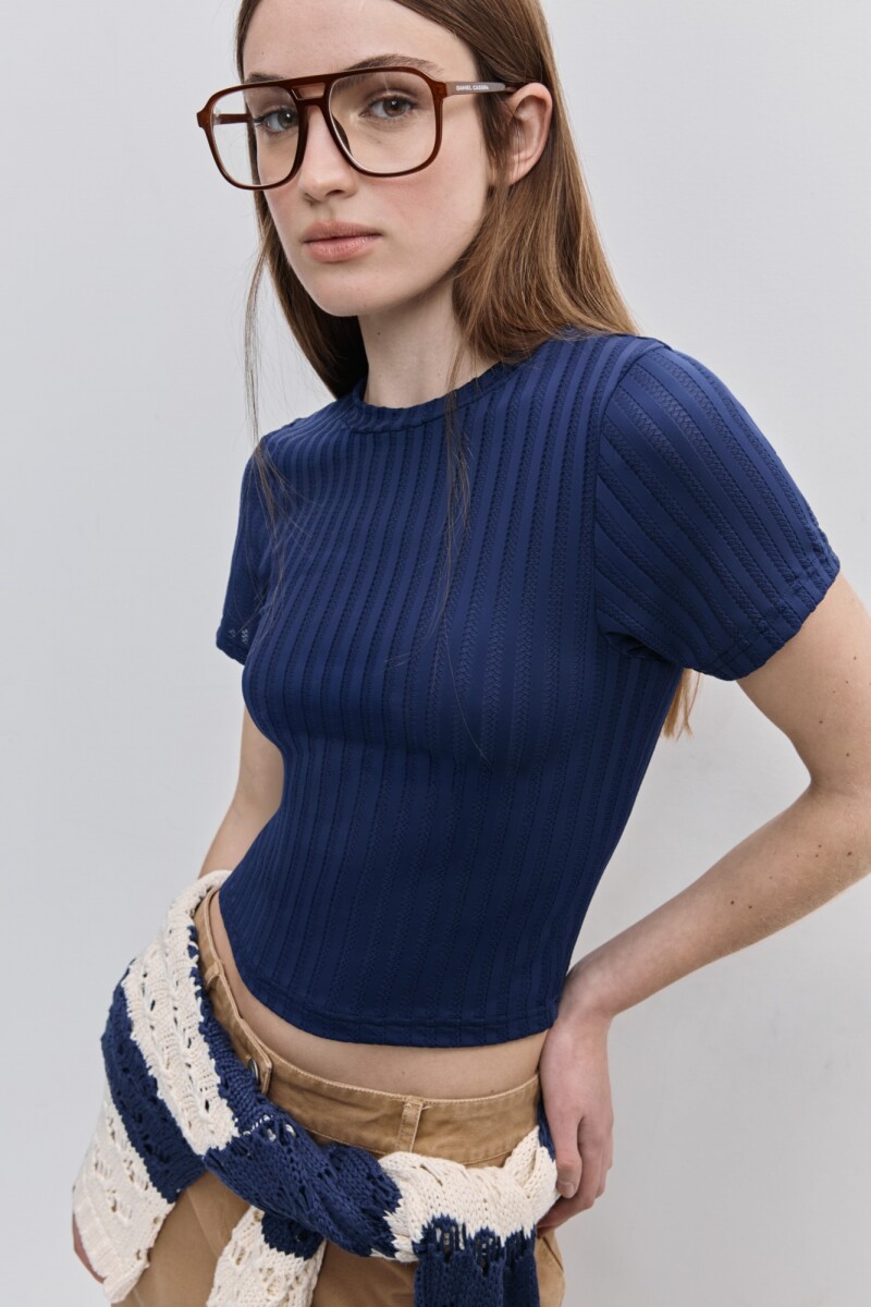 TOP HENRY Azul Marino