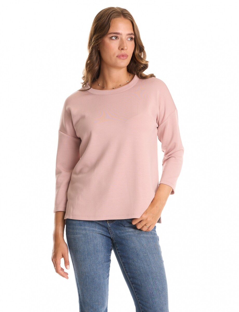 Buzo Modal Hombro Ca - Rosa 