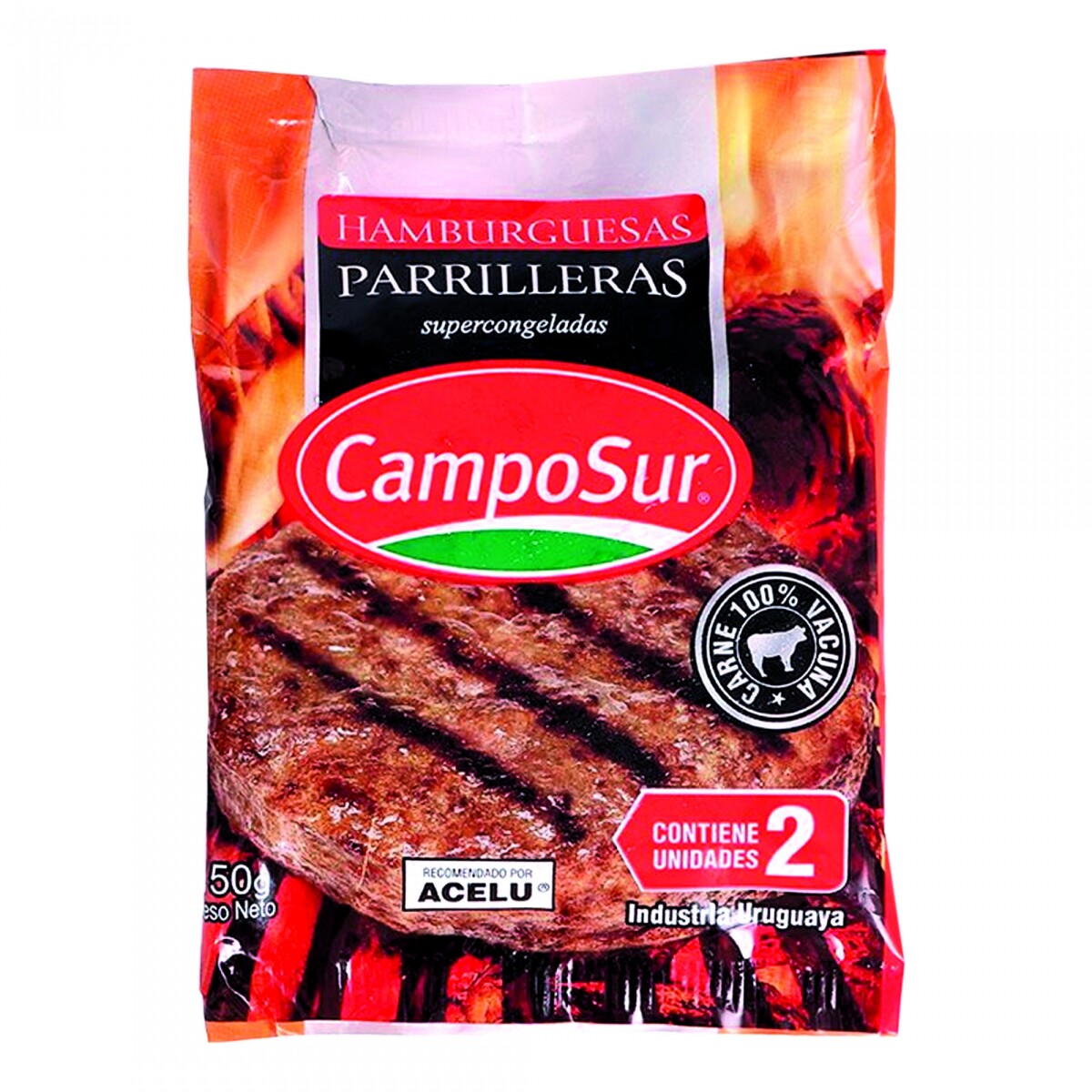 Hamburguesa parrillera Camposur - 2 uds. - 150 gr 