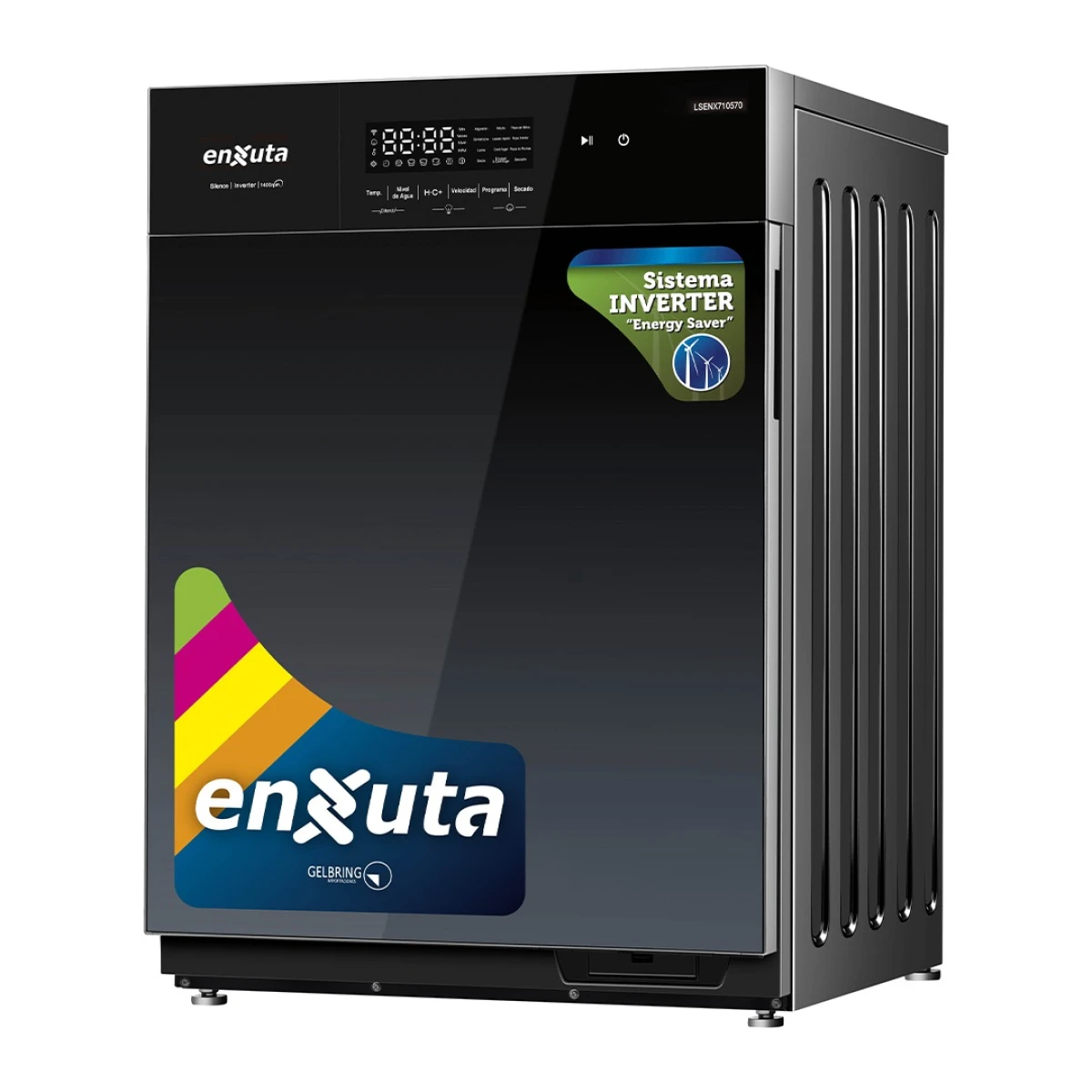Lavasecarropa Aut. Inv Cf 10,5 KG Enxuta 