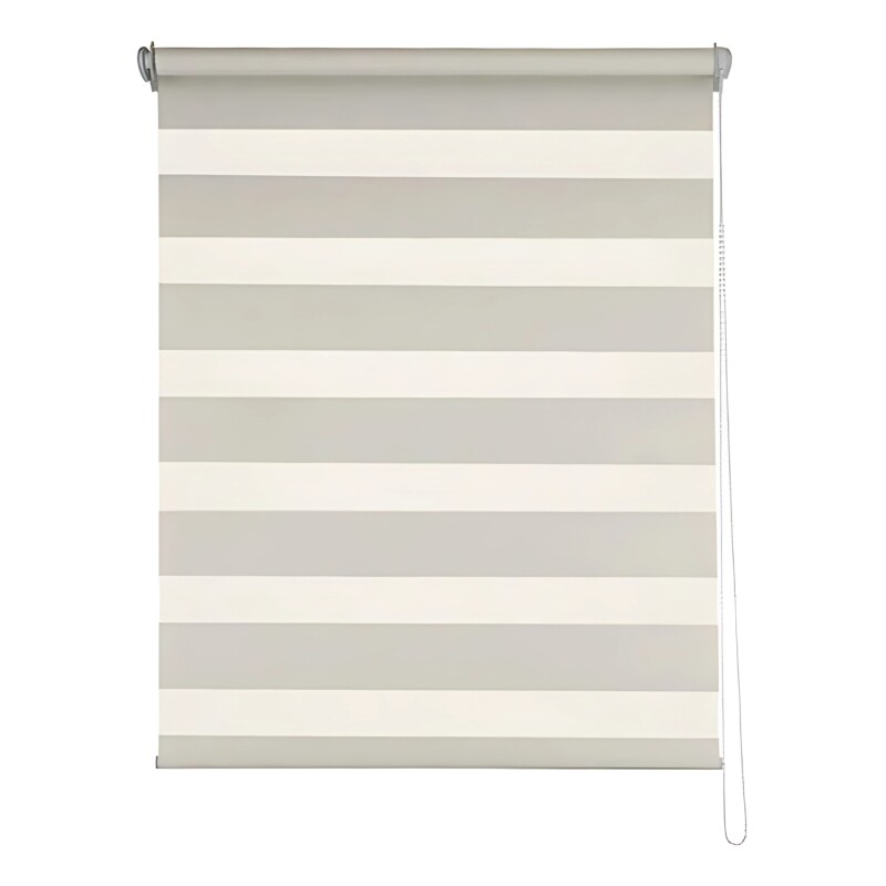 Cortina Roller Zebra Simple Lumax 1.2 X 2.1m Gran Calidad Beige