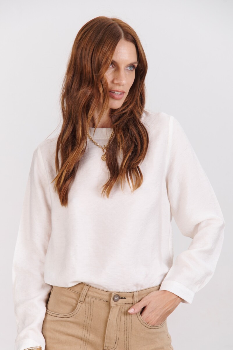 BLUSA REMI - NATURAL 