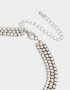 Chokers Con Mariposas Choker Mariposa Strass - Plateado