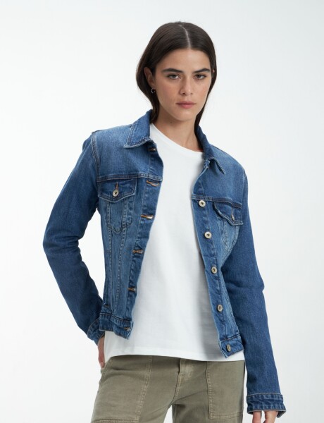 Campera jean Giada 24 Blue