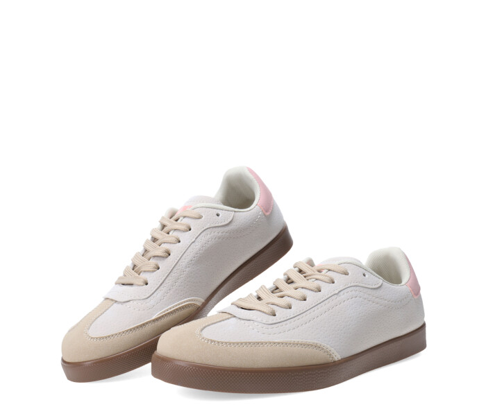 Deportivo CAROVI acordonado Beige