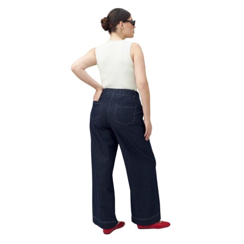PANTALON ROMANE XS-XL AZUL