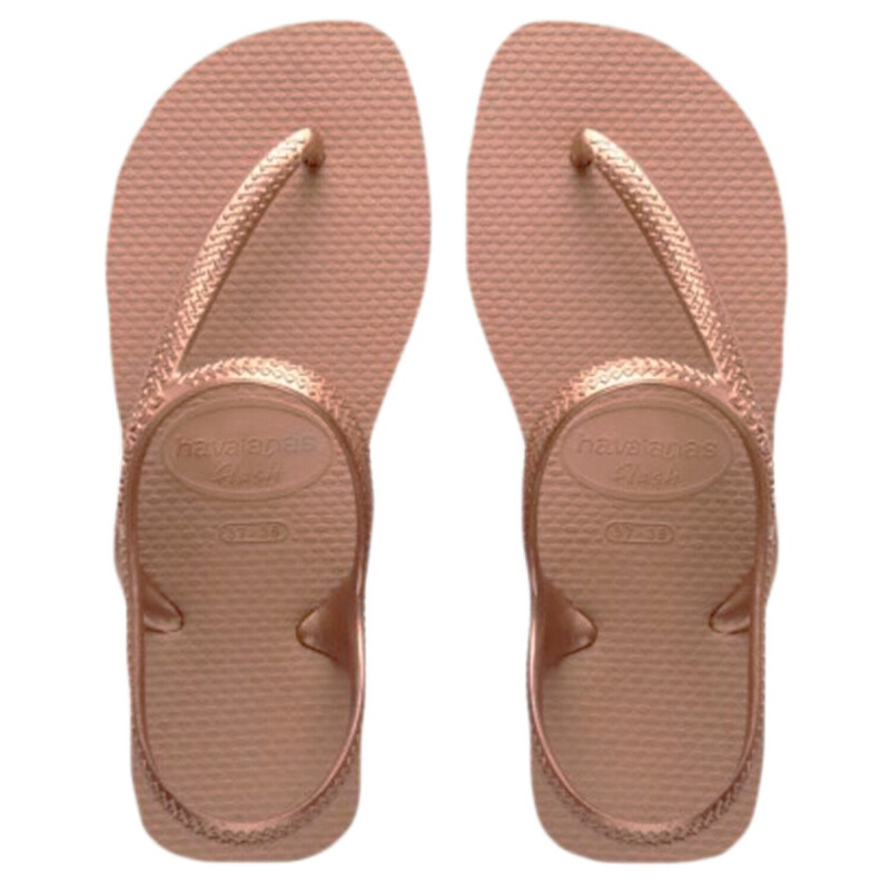 Sandalias de Mujer Havaianas Flash Urban Rosa - Dorado