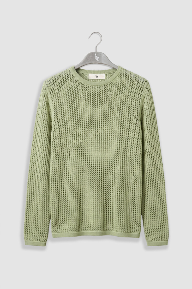LONG SLEEVE KNITTED SHIRT Cardamomo