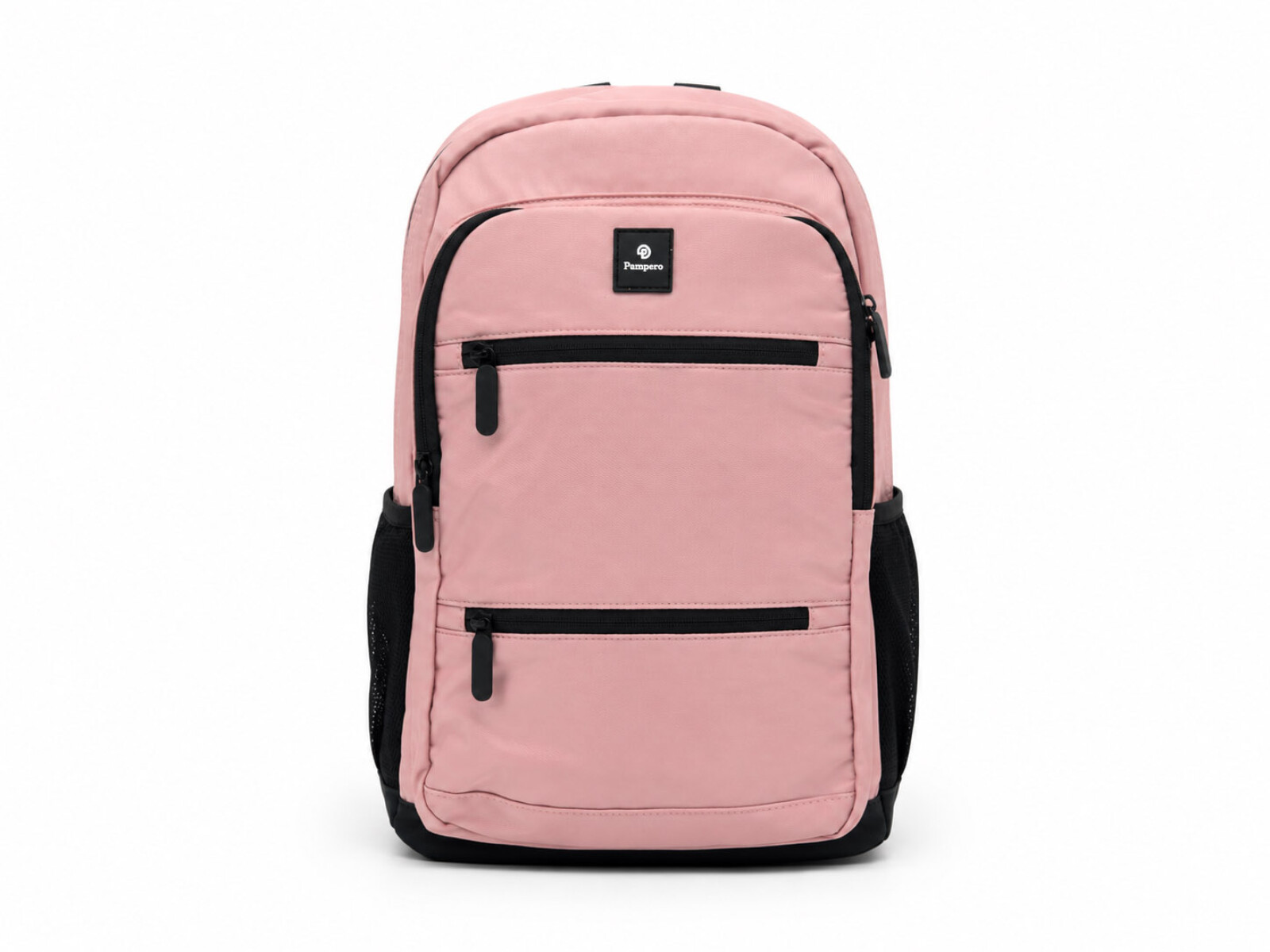 MOCHILA 18 DOBLE CIERRE - Rosado 