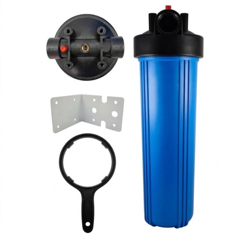 Contenedor BIG BLUE Para Filtro De Agua 20" por 4" de ancho Contenedor BIG BLUE Para Filtro De Agua 20" por 4" de ancho