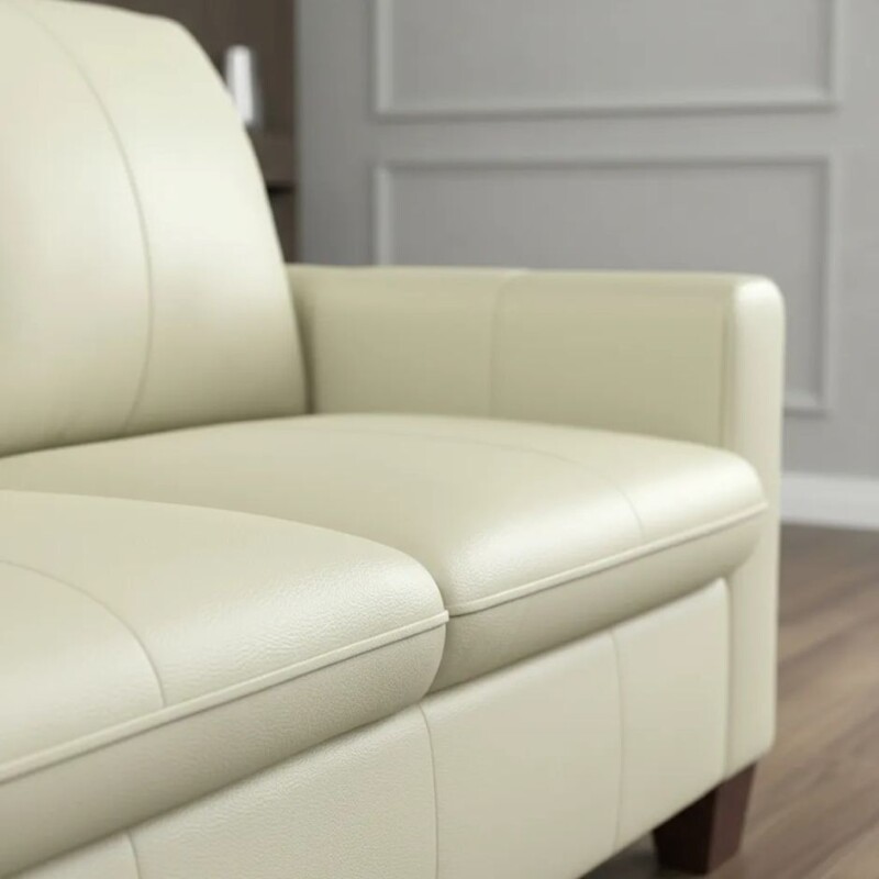 SOFA 100% CUERO - MODELO BLANC - 2 CUERPOS - PERLA MATE SOFA 100% CUERO - MODELO BLANC - 2 CUERPOS - PERLA MATE