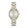 Reloj Citizen Eco-Drive FE2104-50A para dama con correa de acero Plateado