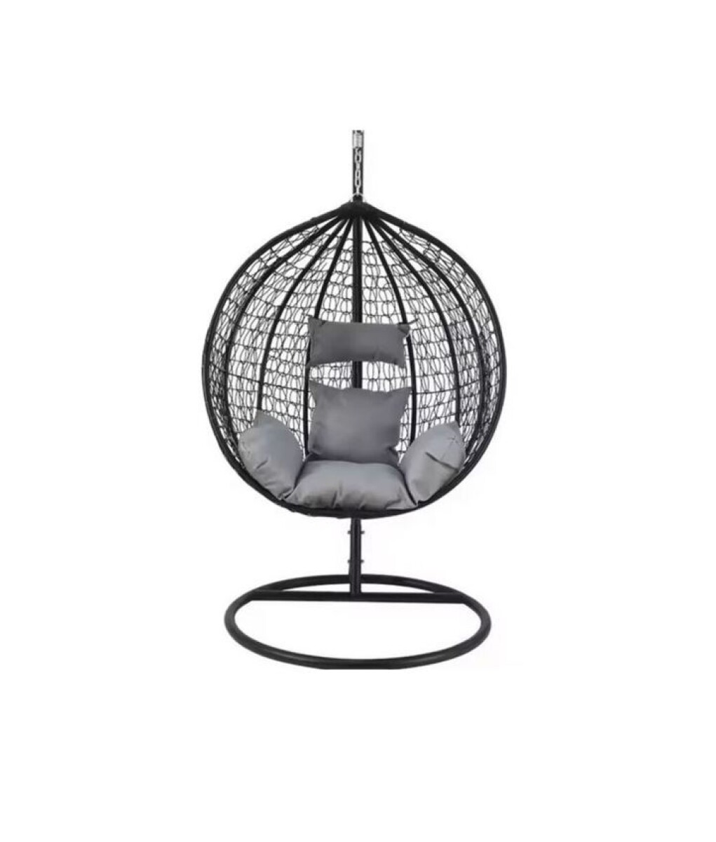 Hamaca Nido Colgante De Mimbre Con Almohadon 