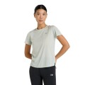 Remera New Balance de Dama - Athletics - WT41253CY2 GREEN