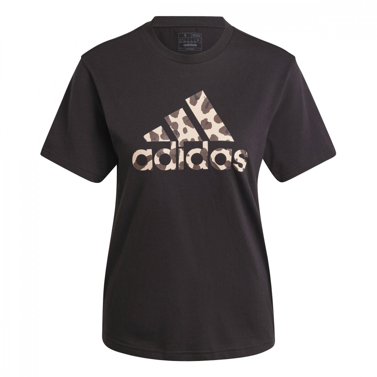 Remera Animal Graphic de Mujer - Negro 