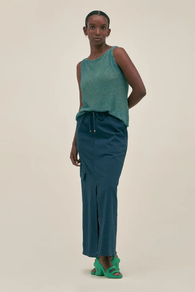 AMELIE SKIRT Navy Pol