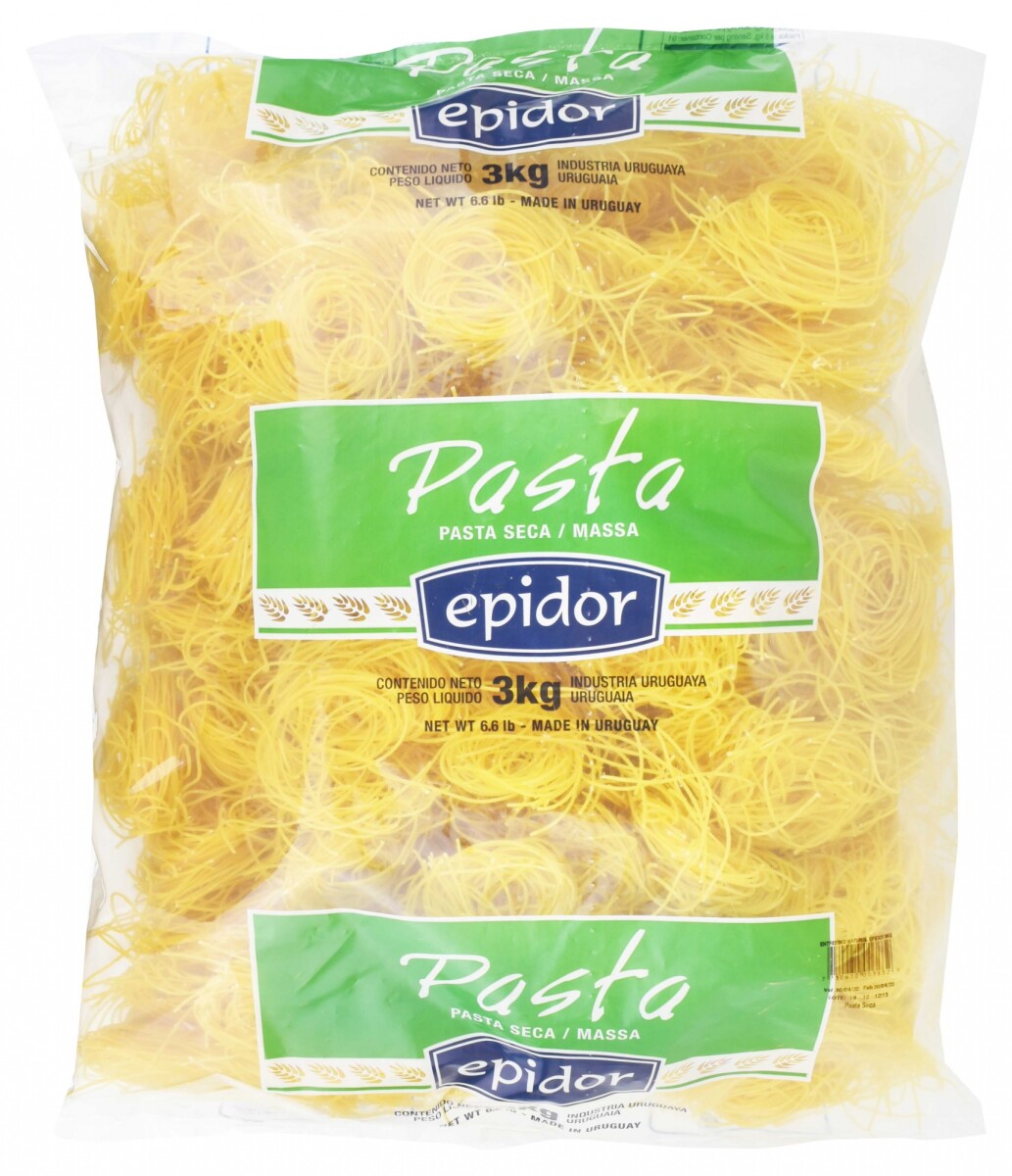 FIDEOS EPIDOR NATURAL 3K ENTREFINO 