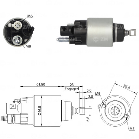 AUTOMATICO DE ARRANQUE FIAT BOSCH FIAT ARGO CRONOS MOBI UNO ZM AUTOMATICO DE ARRANQUE FIAT BOSCH FIAT ARGO CRONOS MOBI UNO ZM