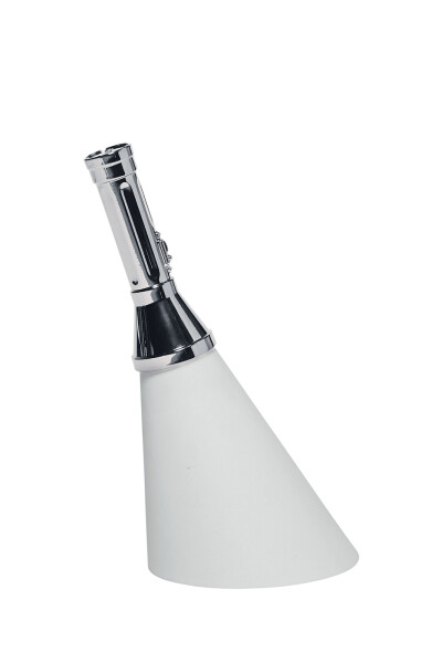 FLASH LAMP SILVER METALN Plata