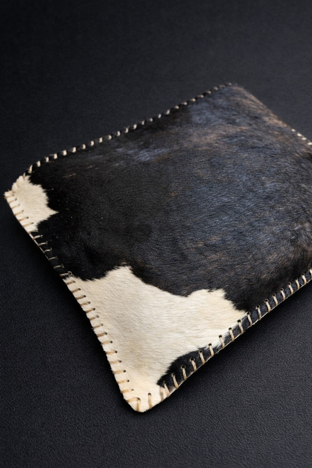 Leather Envelope Cowhide Marrón