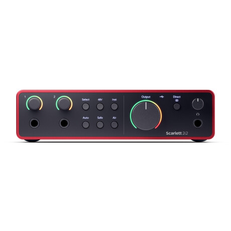 INTERFAZ DE AUDIO FOCUSRITE SCARLETT 2I2 4TH GEN INTERFAZ DE AUDIO FOCUSRITE SCARLETT 2I2 4TH GEN