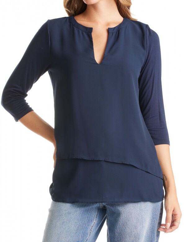 Blusa Layers AZUL