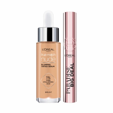 Pack L'Oréal Paris Máscara De Pestañas + Base Serum Light Pack L'Oréal Paris Máscara De Pestañas + Base Serum Light
