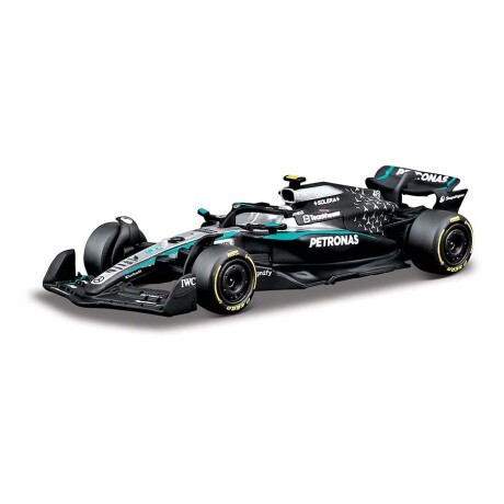 JUGUETE BBURAGO AUTO F1 1:64 BL MERCEDES ANT 58002 001
