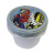 Pote Plástico 300 ml con Tapa Rosca Spiderman Gris