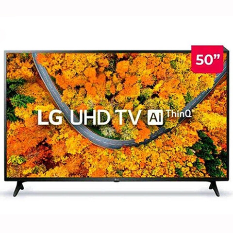 TV LG 50” -50UP7500PSB UHD ThinQ AI SMART Sin color