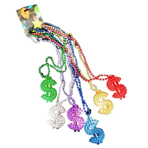 Collar de Perlas con Símbolo de Pesos x1 Collar de Perlas con Símbolo de Pesos x1
