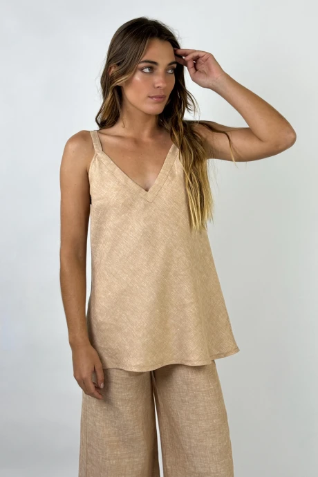 TOP SAMBUCA beige m/l