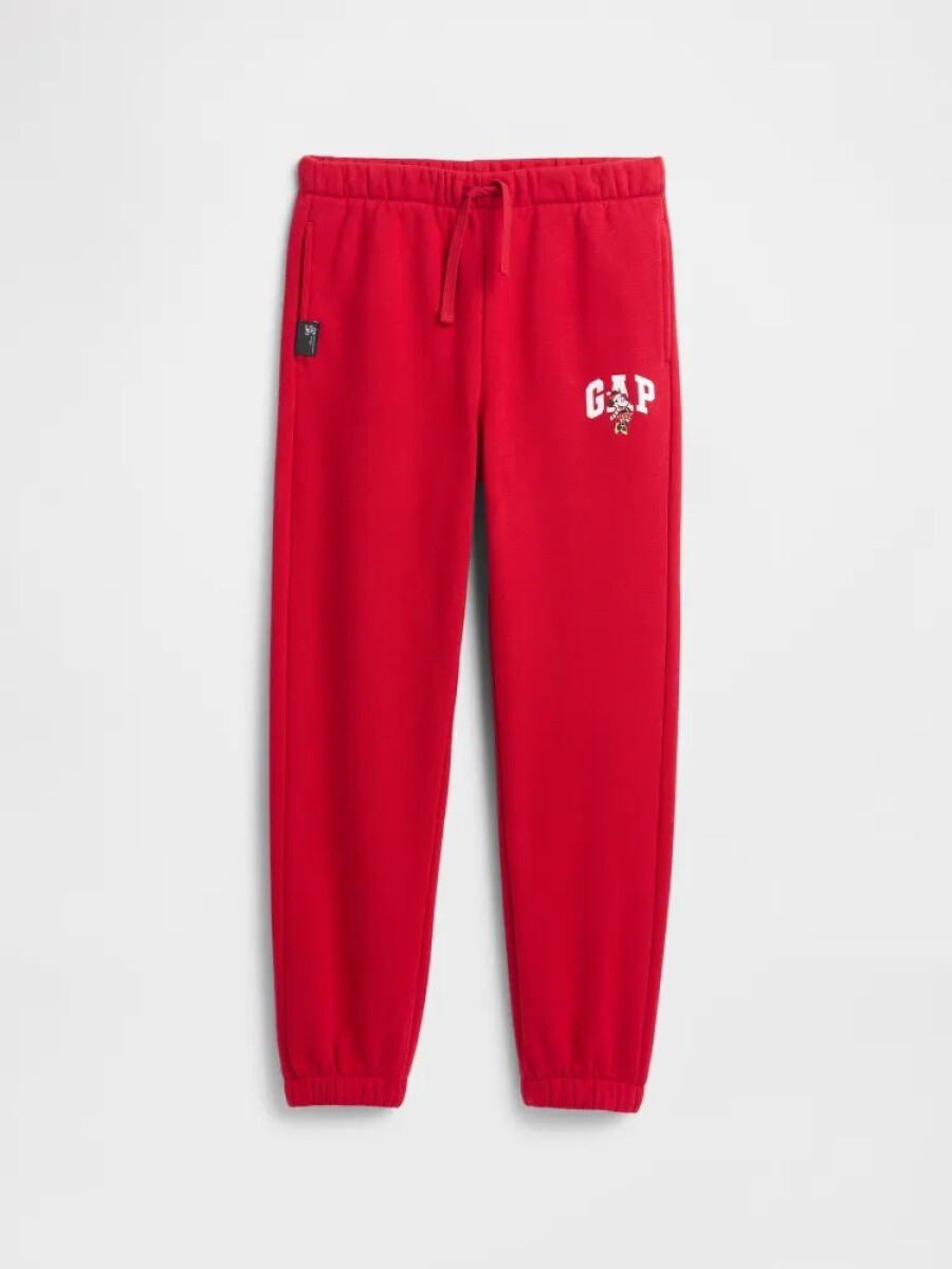 Pantalón Deportivo Niña - Sp Dis Fam Red 